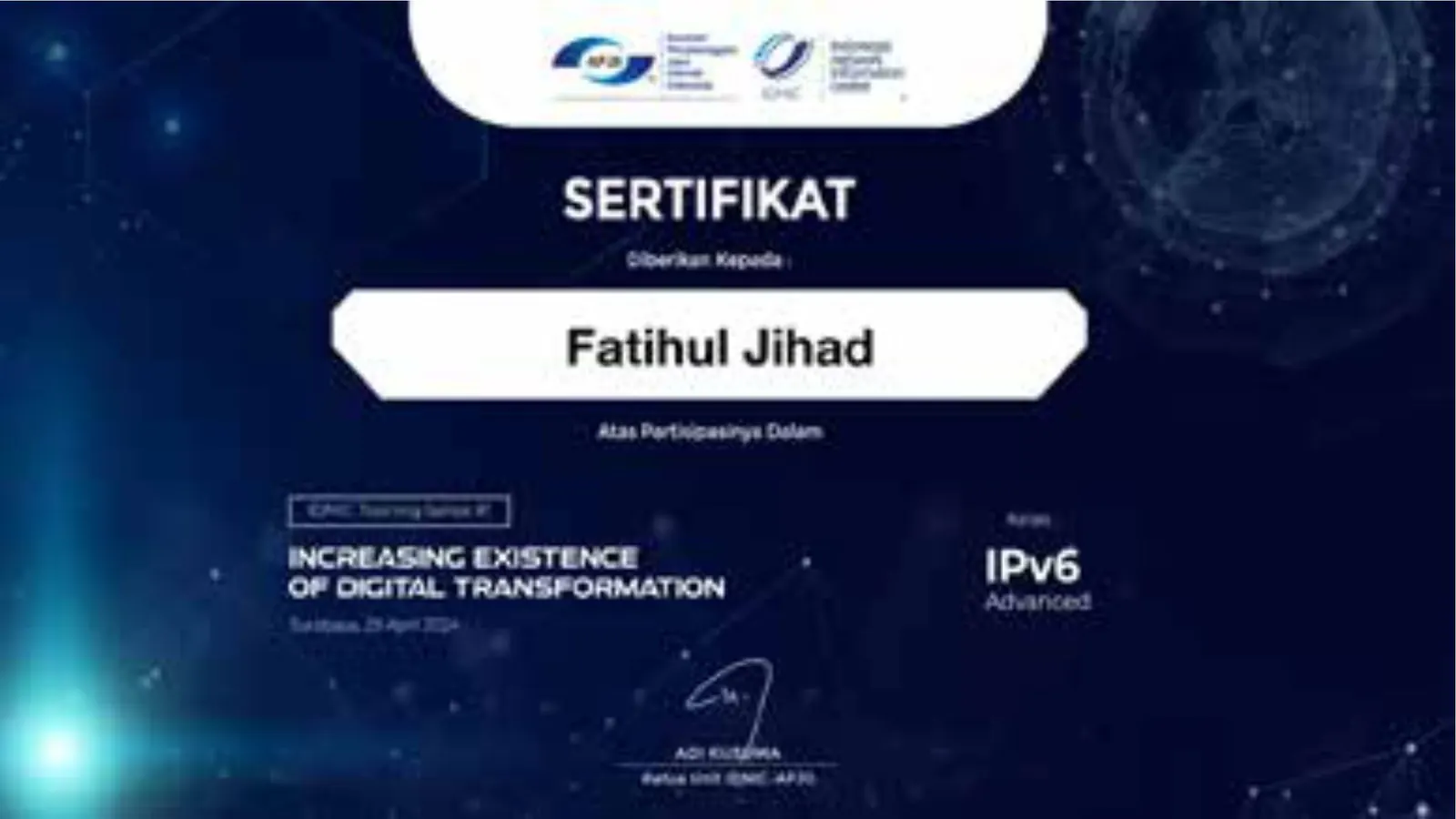 IPv6 Advanced Training