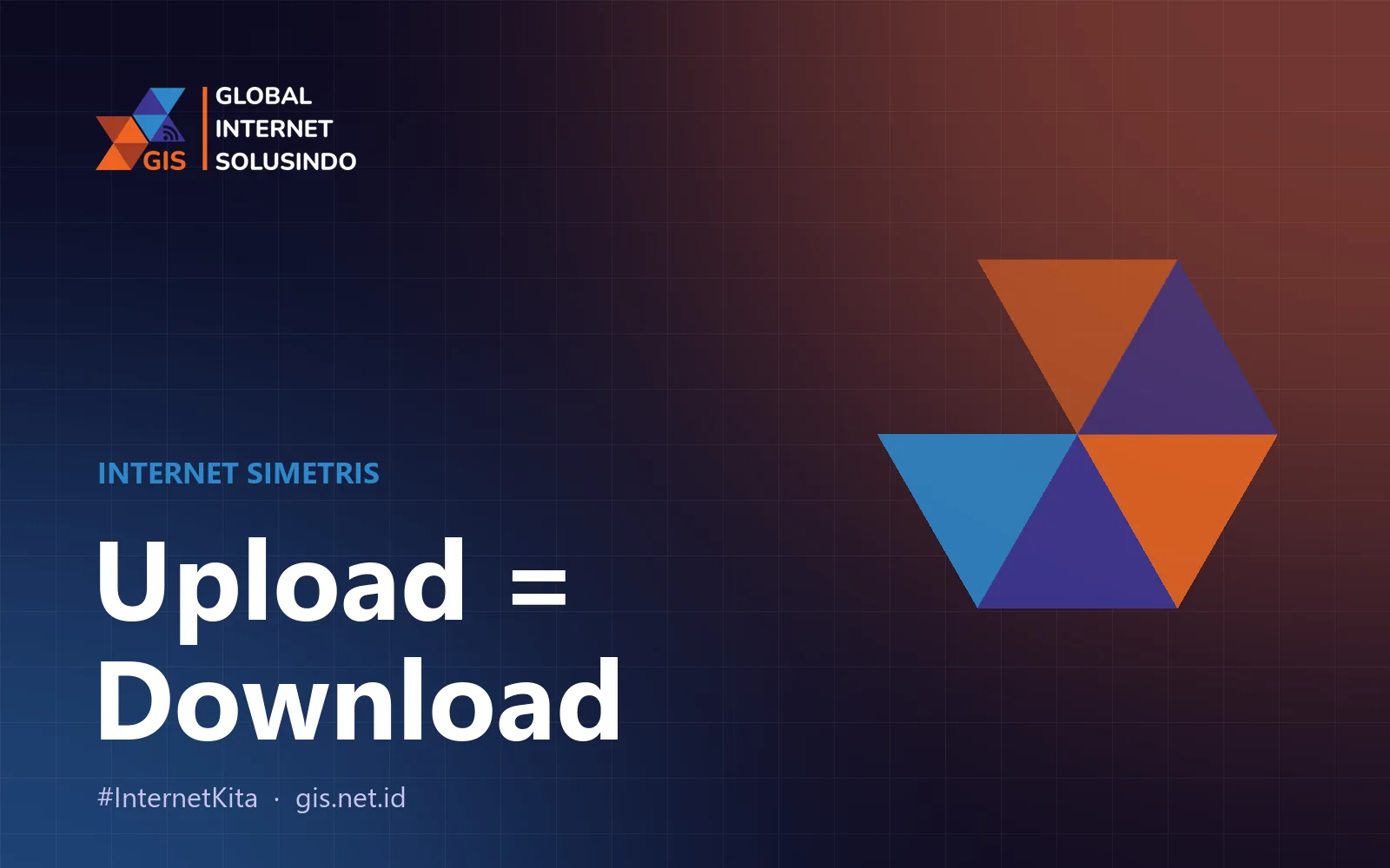 Upload Sama Cepat dengan Download: Keunggulan Internet Simetris GISNET
