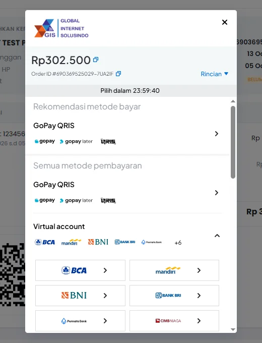 Daftar bank Virtual Account: BCA, Mandiri, BNI, BRI, Permata, CIMB Niaga